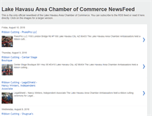 Tablet Screenshot of news.havasuchamber.com